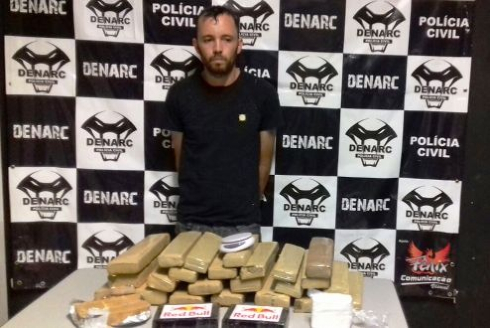 Mais de 30 kg de drogas são apreendidos pela Polícia Civil em Palmas