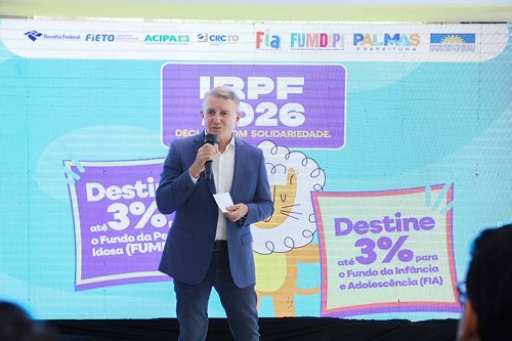 Prefeito Eduardo Siqueira Campos ressaltou que destinar parte do Imposto de Renda aos fundos municipais fortalece políticas públicas em Palmas