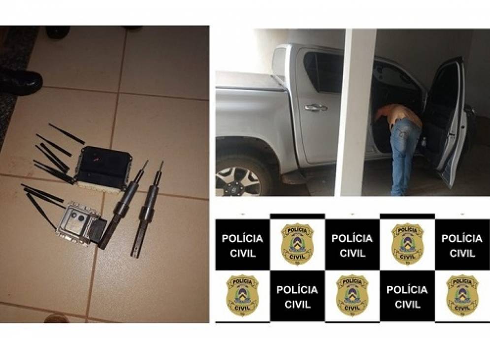 Quadrilha interestadual especializada no furto de camionetes de luxo é presa pela Polícia Civil do Tocantins